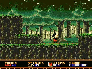 Castle of Illusion - Fushigi no Oshiro Daibouken (Japan) screen shot game playing